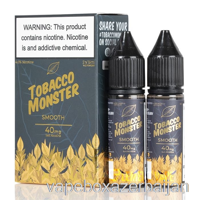E-Juice Vape Smooth - Tobacco Monster Salts - 30mL 48mg